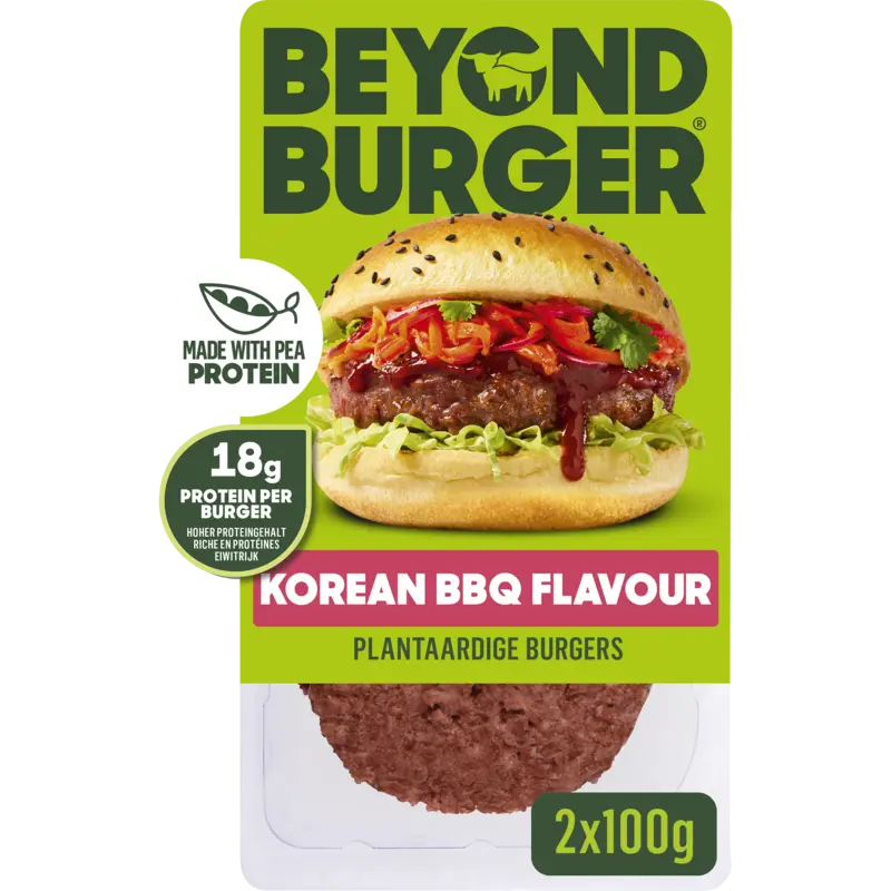 Beyond Meat Korean BBQ flavour burger