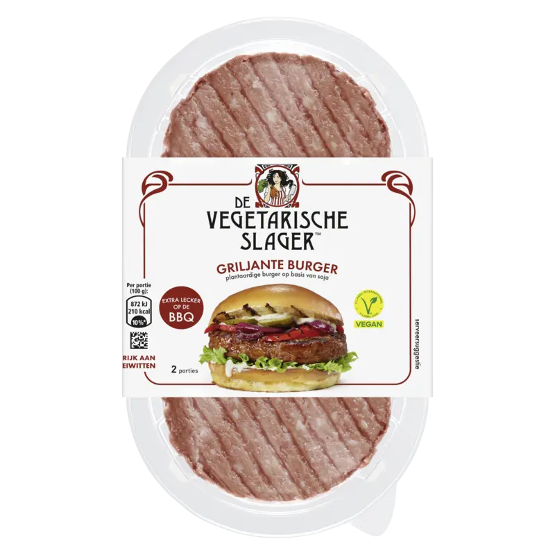Vegetarische Slager Griljante burger