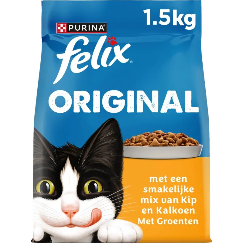 Felix Original kip en kalkoen met groenten