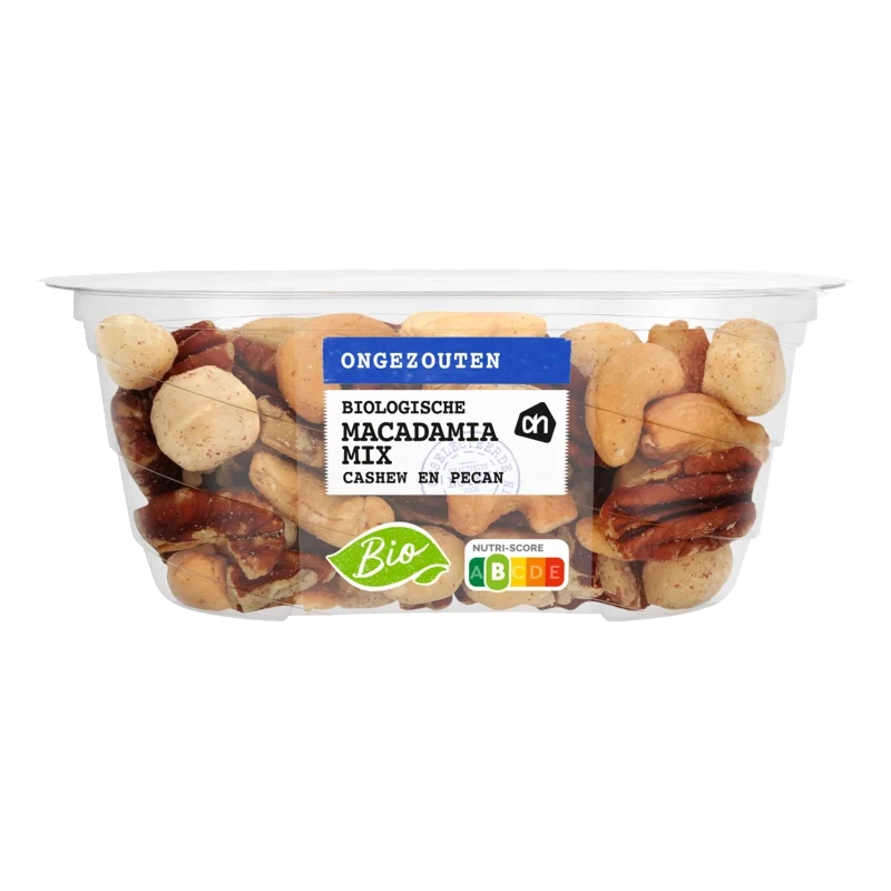 Biologisch Macadamiamix ongezouten