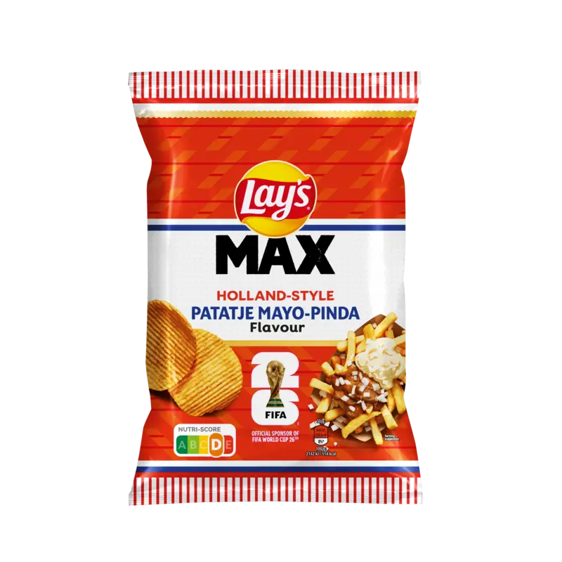 Lay's Max Holland-style patatje mayo pinda
