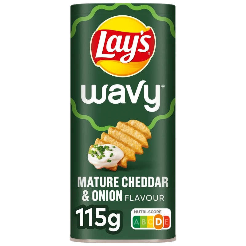Lays Wavy Mature Cheddar & Onion