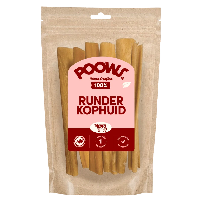 Poows 100% runderkophuid
