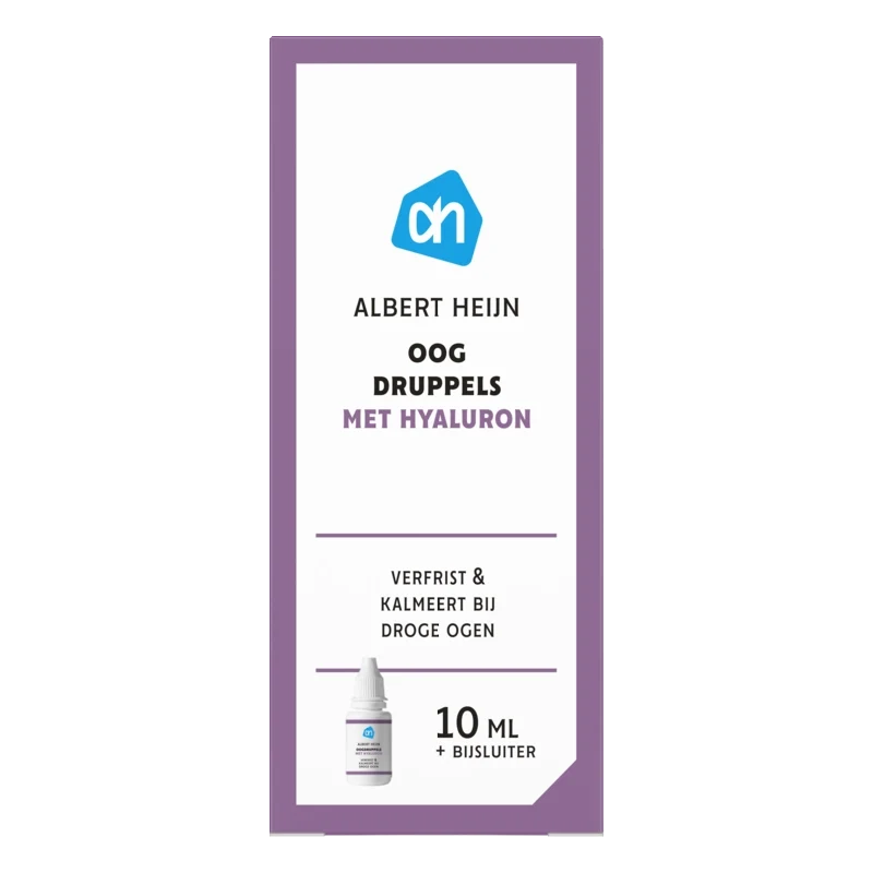Oogdruppels met hyaluron