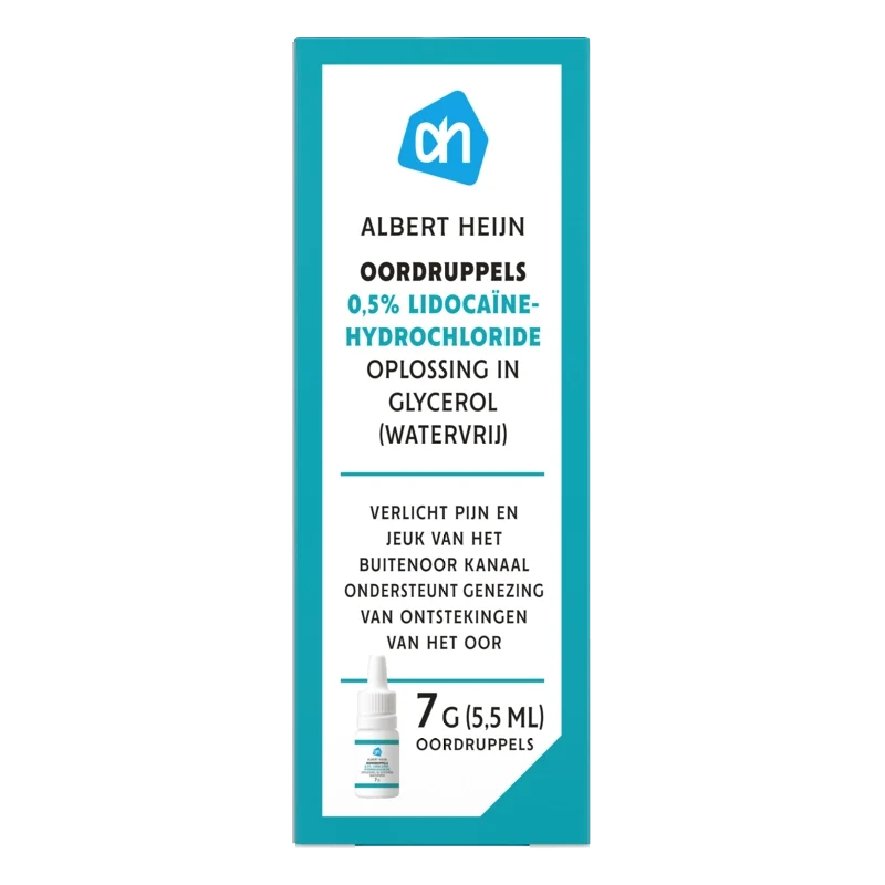 Oordruppels 0,5% lidocaïnehydrochloride