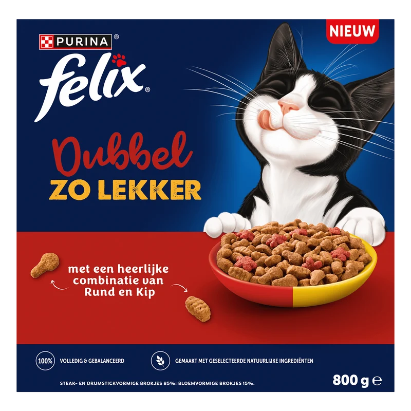 Felix dubbel zo lekker rund en kip