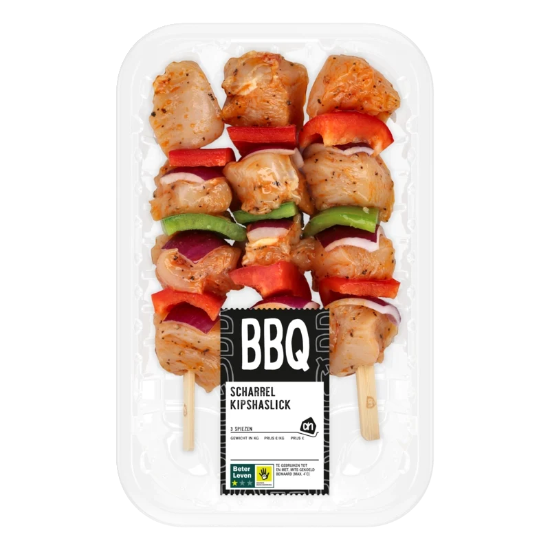 BBQ scharrel kipshaslick