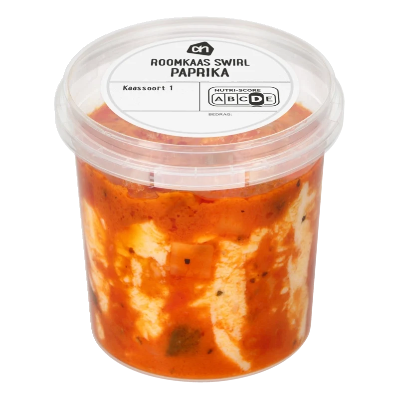 Roomkaas swirl paprika
