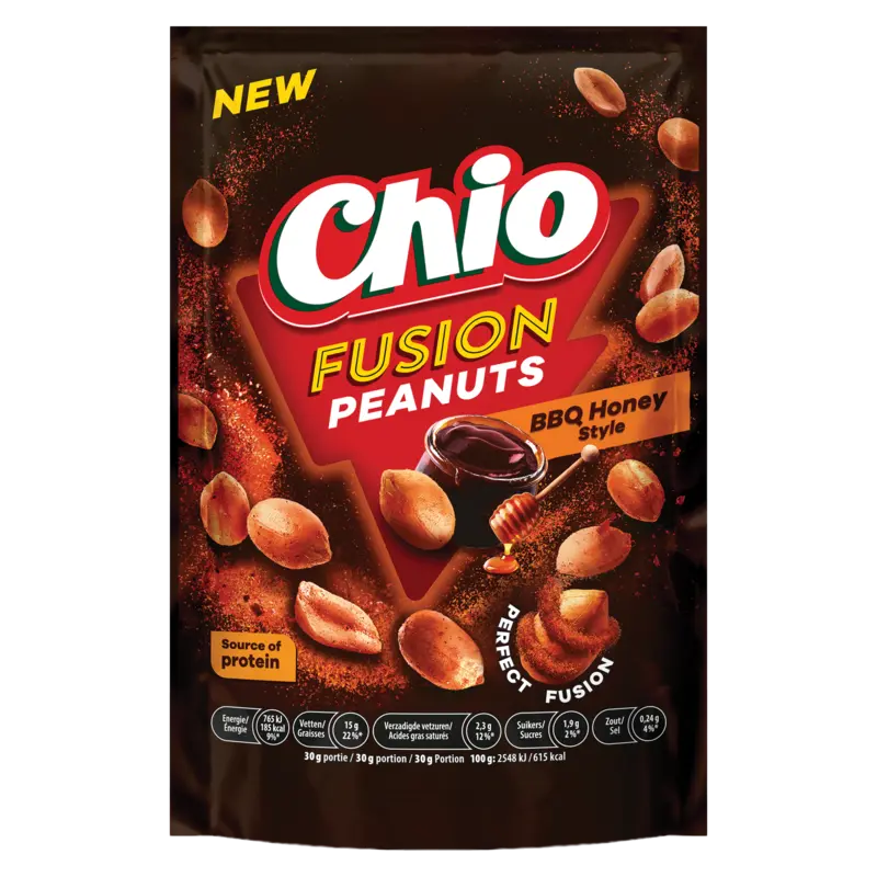 Chio Fusion peanuts BBQ honey style