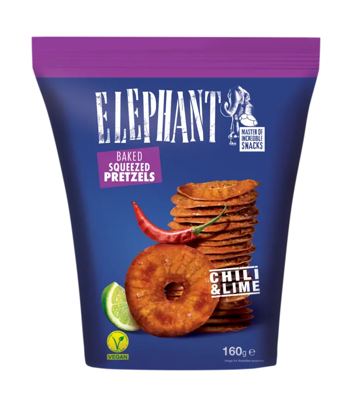Elephant Pretzels chili & lime