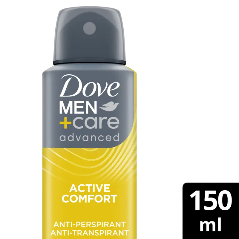 Dove Men+care active comfort deodorant spray
