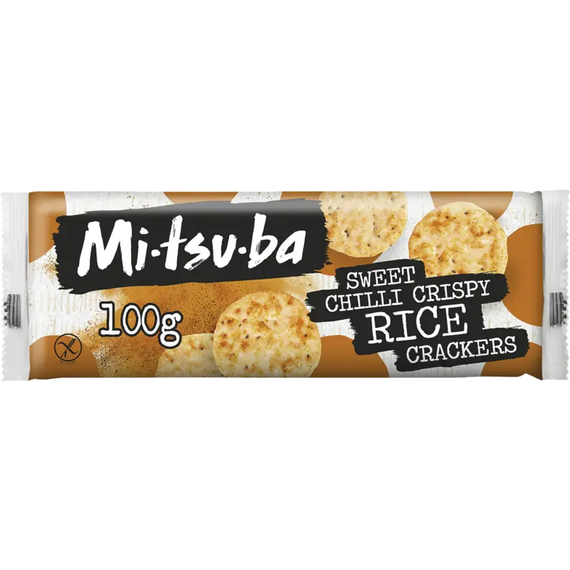 Mitsuba Sweet chili crispy rice crackers
