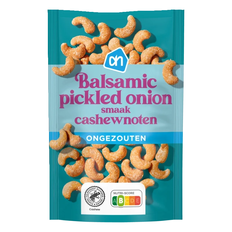 Balsamic pickled onion cashewnoten