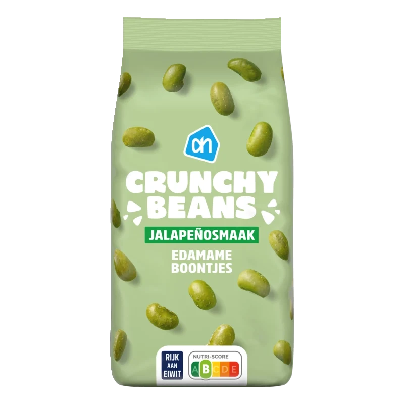 Crunchy beans jalapeño edamame boontjes