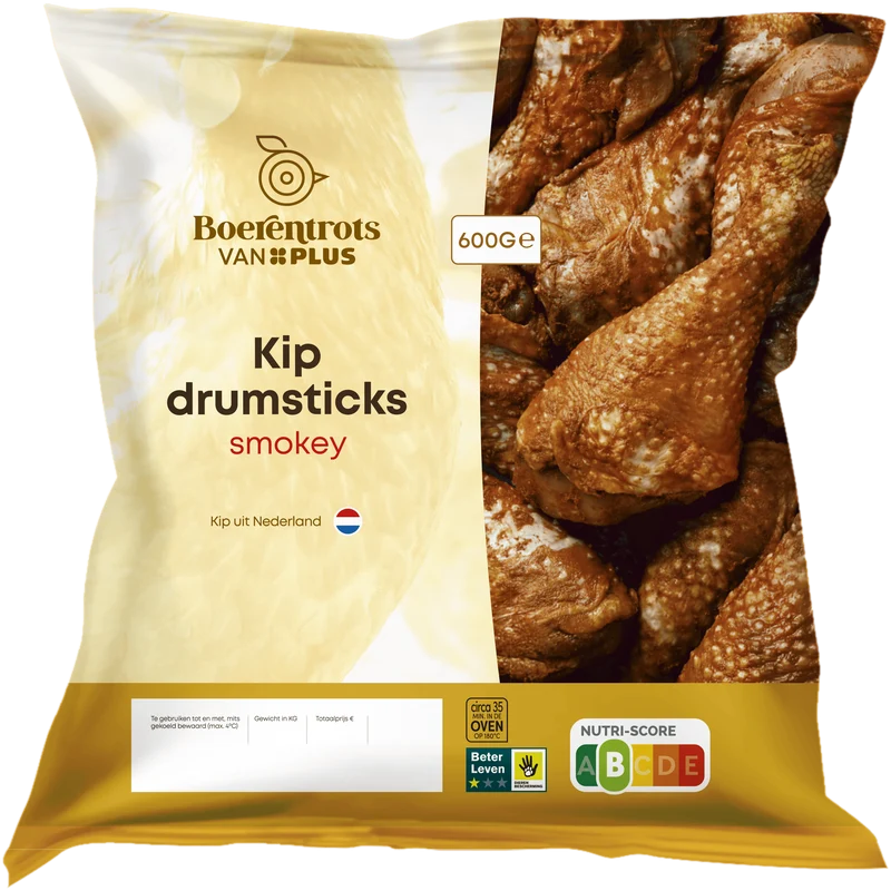 Boerentrots Kipdrumsticks smokey