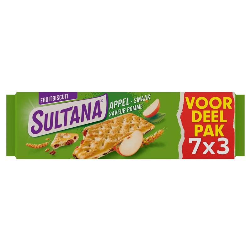 Sultana FruitBiscuits Appel