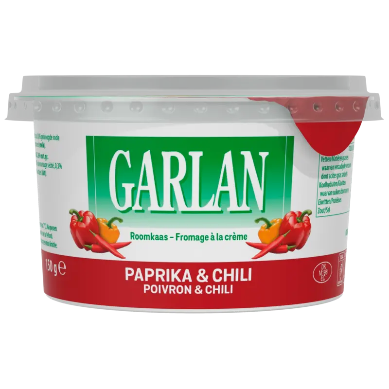 Garlan Roomkaas met paprika & chili