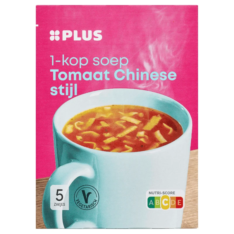 1 kops soep Chinese tomaat