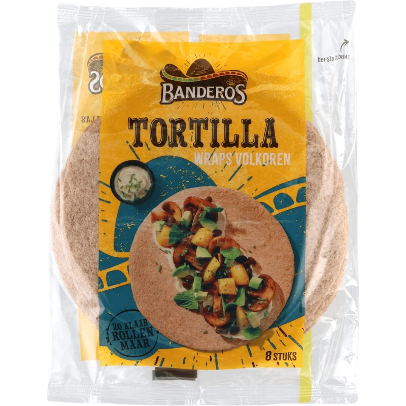 Banderos Tortilla wraps volkoren