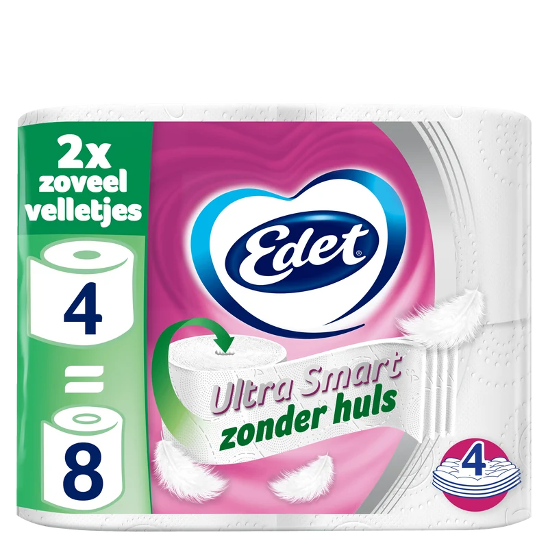 Edet Toiletpapier Ultra Smart 4=8