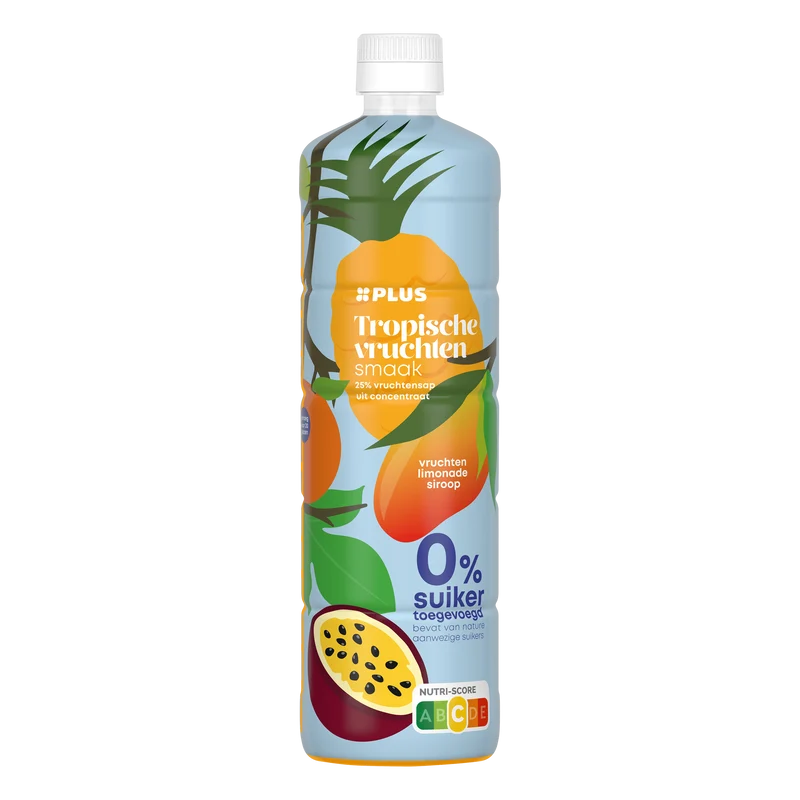 Limonadesiroop tropical zero