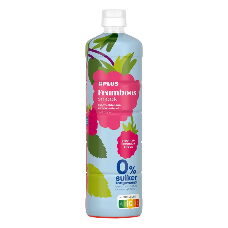 Limonadesiroop framboos zero
