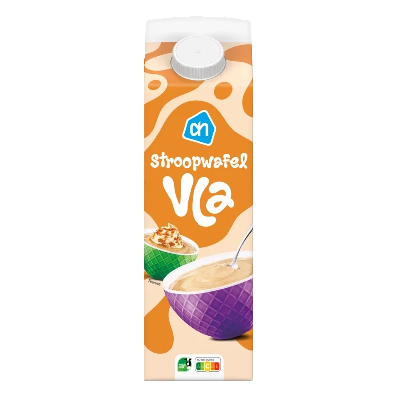 Stroopwafel vla