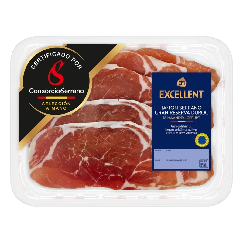 Excellent Jamon serrano extremadura gran reserva