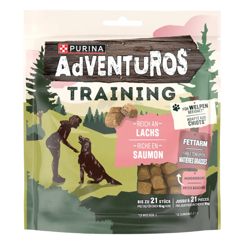Adventuros Training hondensnacks rijk aan zalm