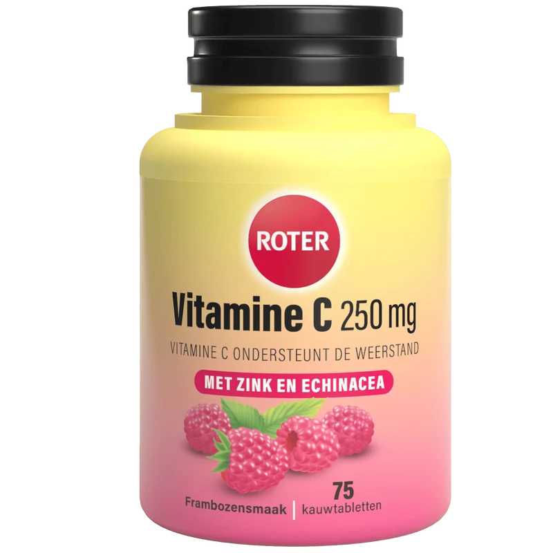 Roter Vitamine C forte weerstand kauwtablet