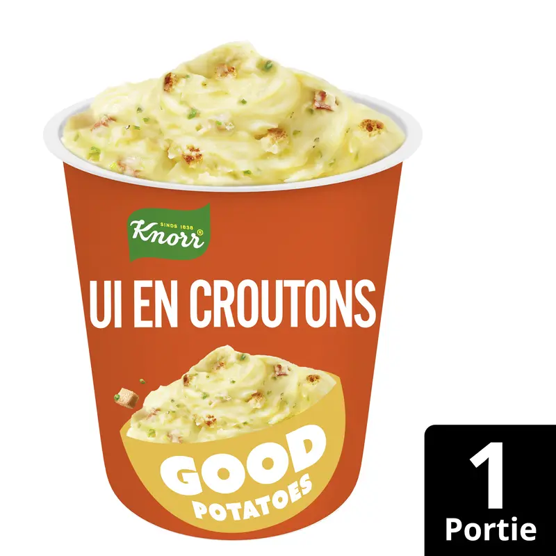 Knorr Good potatoes ui & croutons