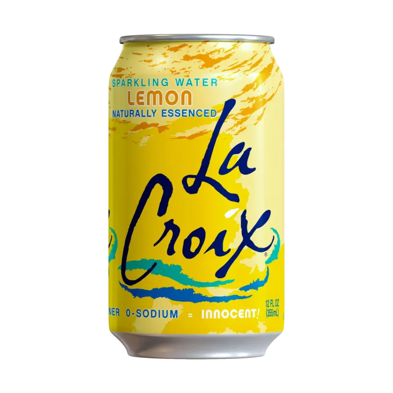 La Croix Sparkling water lemon