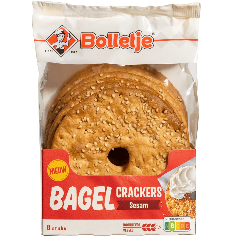 Bolletje Bagel crackers sesam