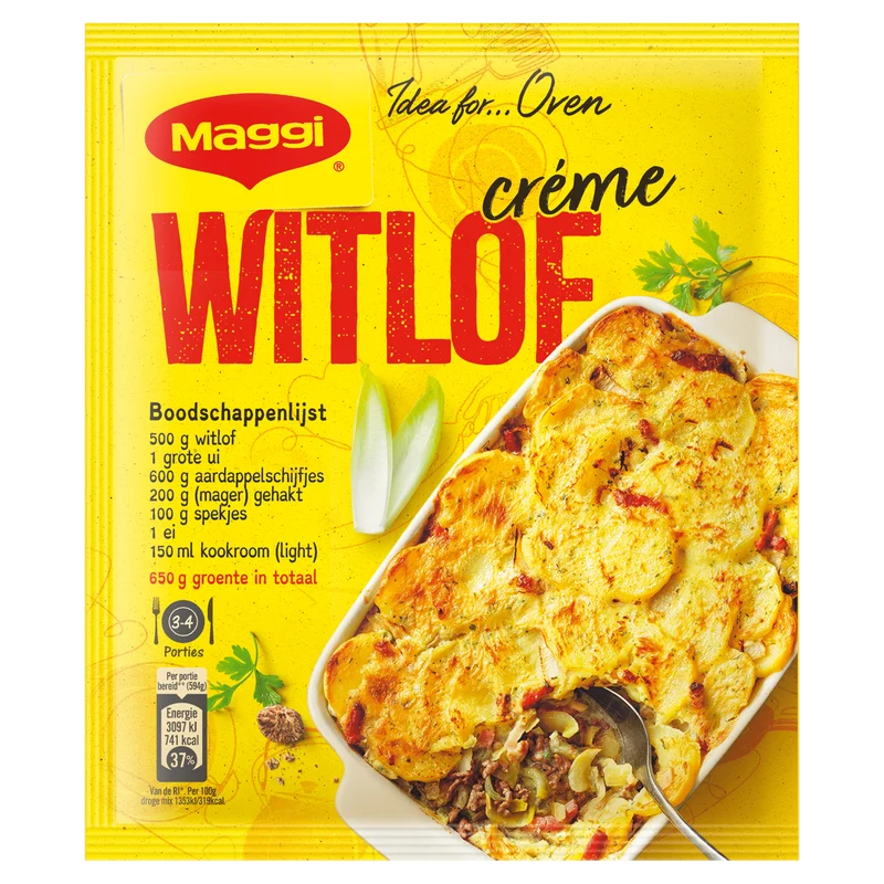 Maggi Ovenschotel witlof crèmesaus