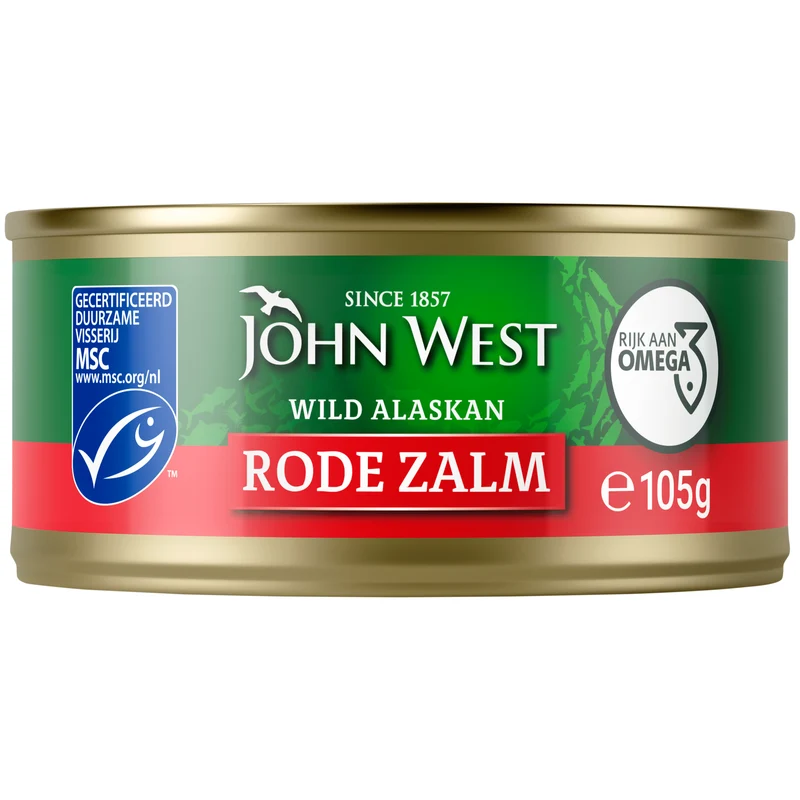 John West Rode zalm MSC