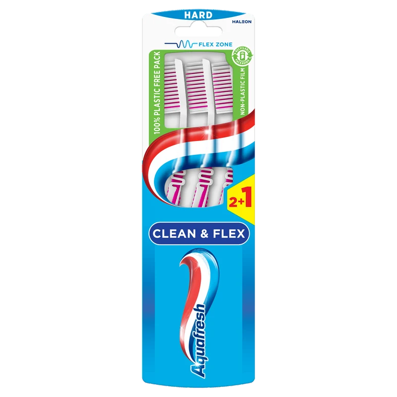 Aquafresh Clean&flex tandenborstel hard