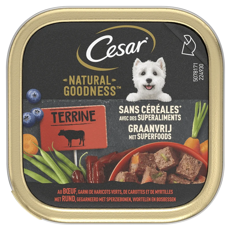 Cesar Natural goodness beef terrine