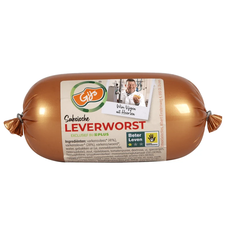 GIJS Saksische smeerleverworst