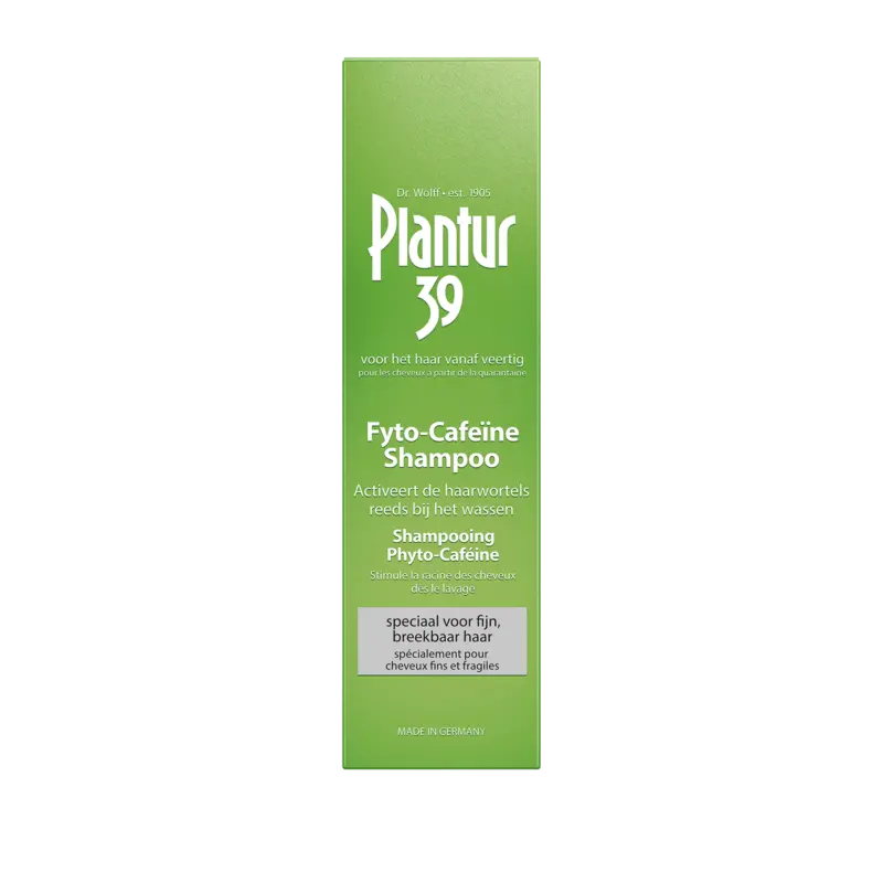 Plantur 39 Fyto cafeïn shamp fijn en breekb haar