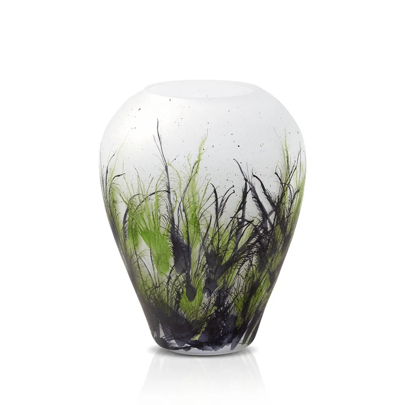 Terroso Vaas Nature - Marmerglas - 27 cm