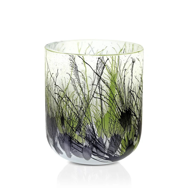 Terroso Vaas Nature - Marmerglas - 16 cm