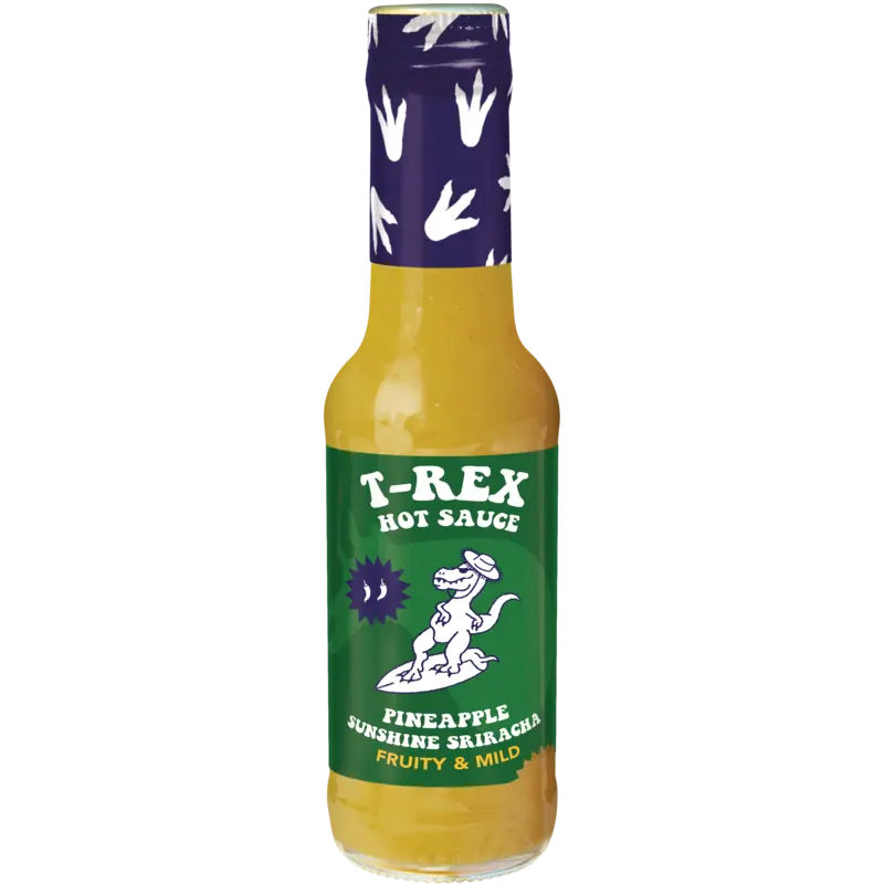 T-Rex Pineapple sunshine sriracha