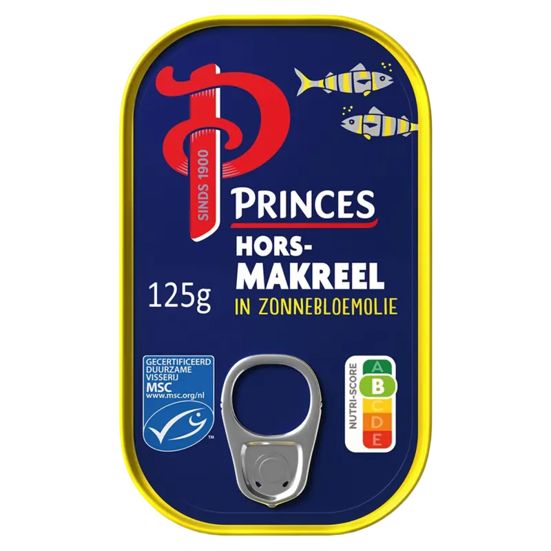 Princes Horsmakreel in zonnebloemolie