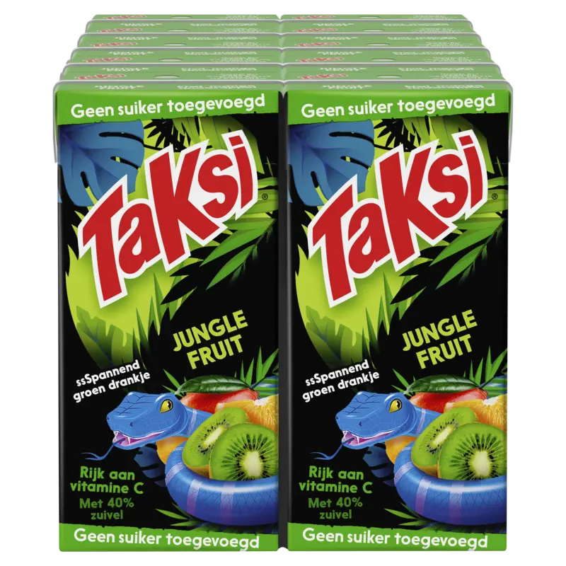Taksi Jungle fruit geen suiker 10-pack