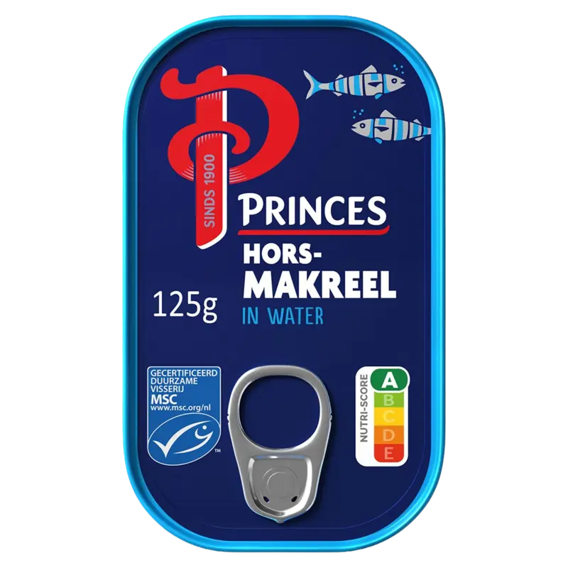 Princes Horsmakreel in water