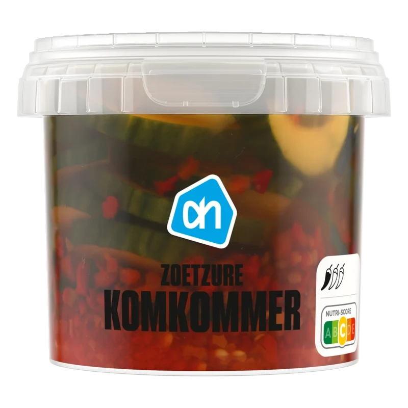 Zoetzure komkommer