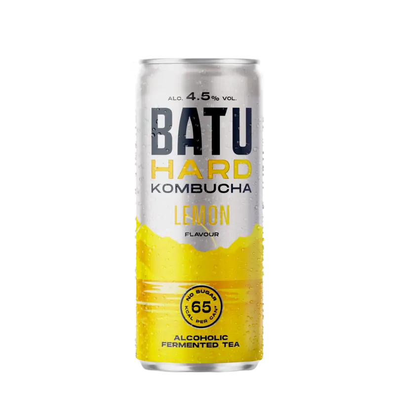 Batu Hard kombucha lemon flavour