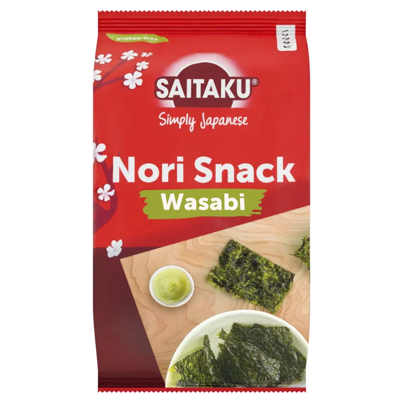 Saitaku Nori snack wasabi