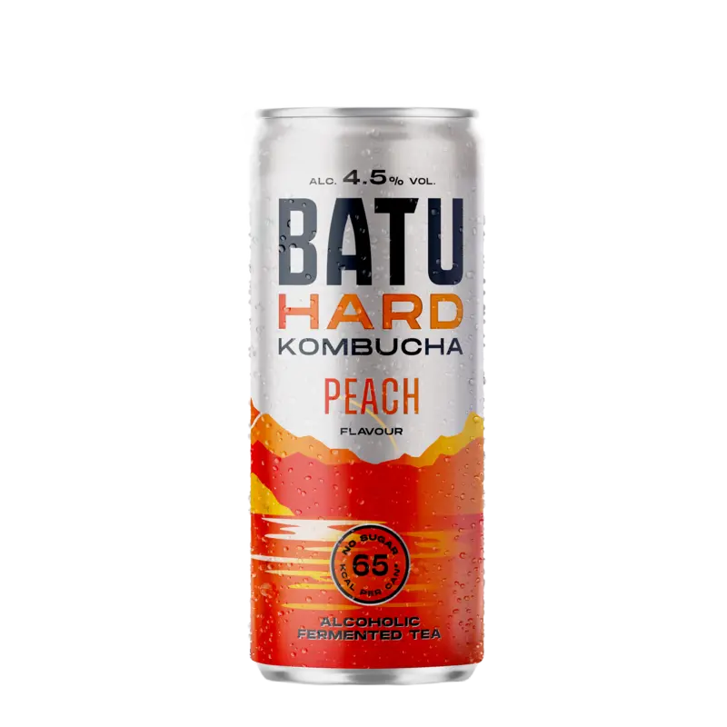 Batu Hard kombucha peach