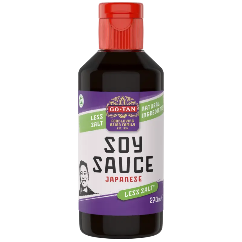 Go-Tan Soy sauce Japanese less salt